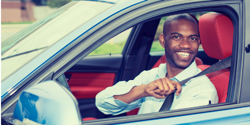 Driver with Seatbelt 500