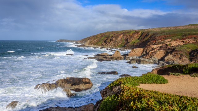 Coastline along the Sonoma Coast