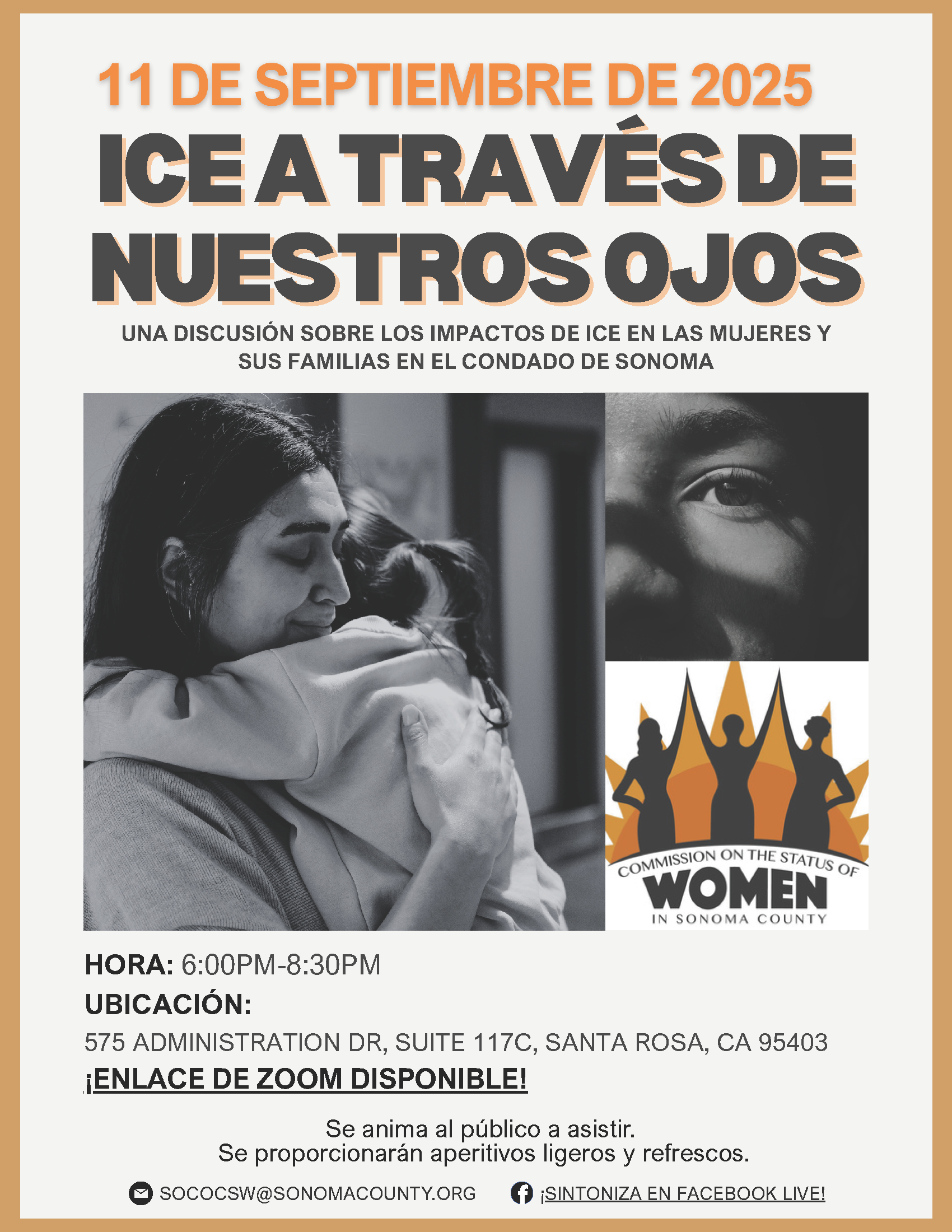 CSW ICE THROUGH OUR EYES Flyer