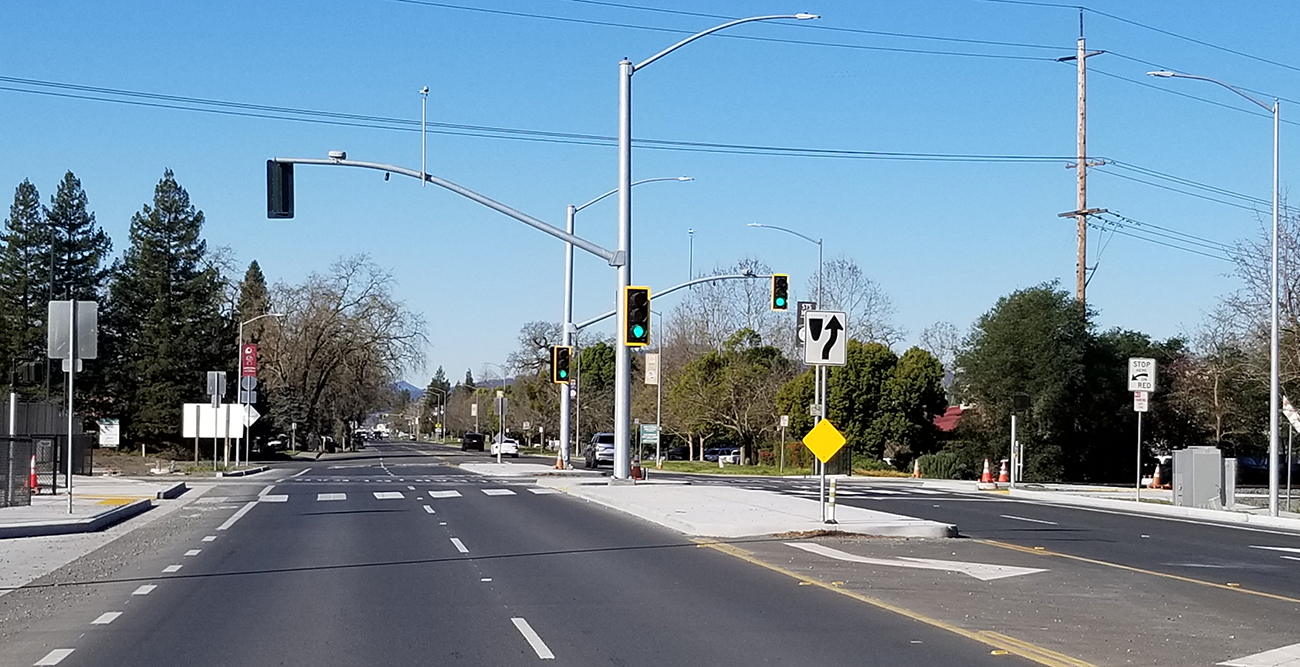 Traffic Signal on Airport Blvd